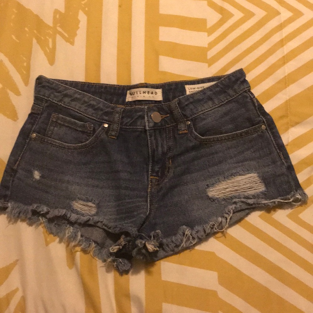 Distressed Bullhead shorts